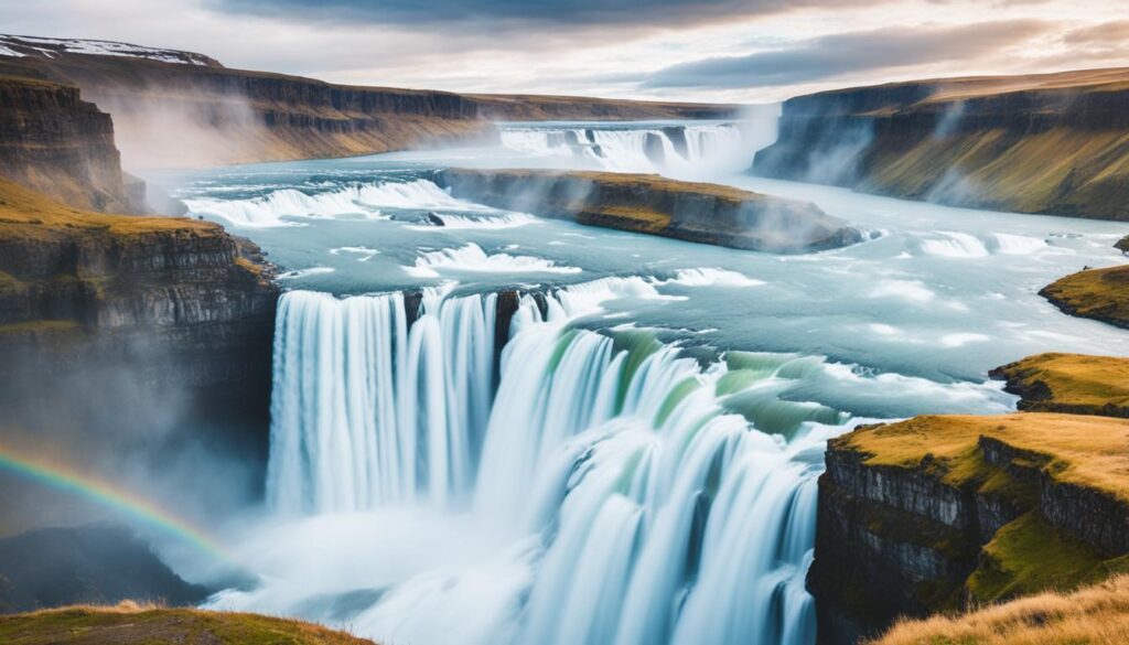 Gullfoss waterfall